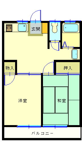 コーポ上里２B